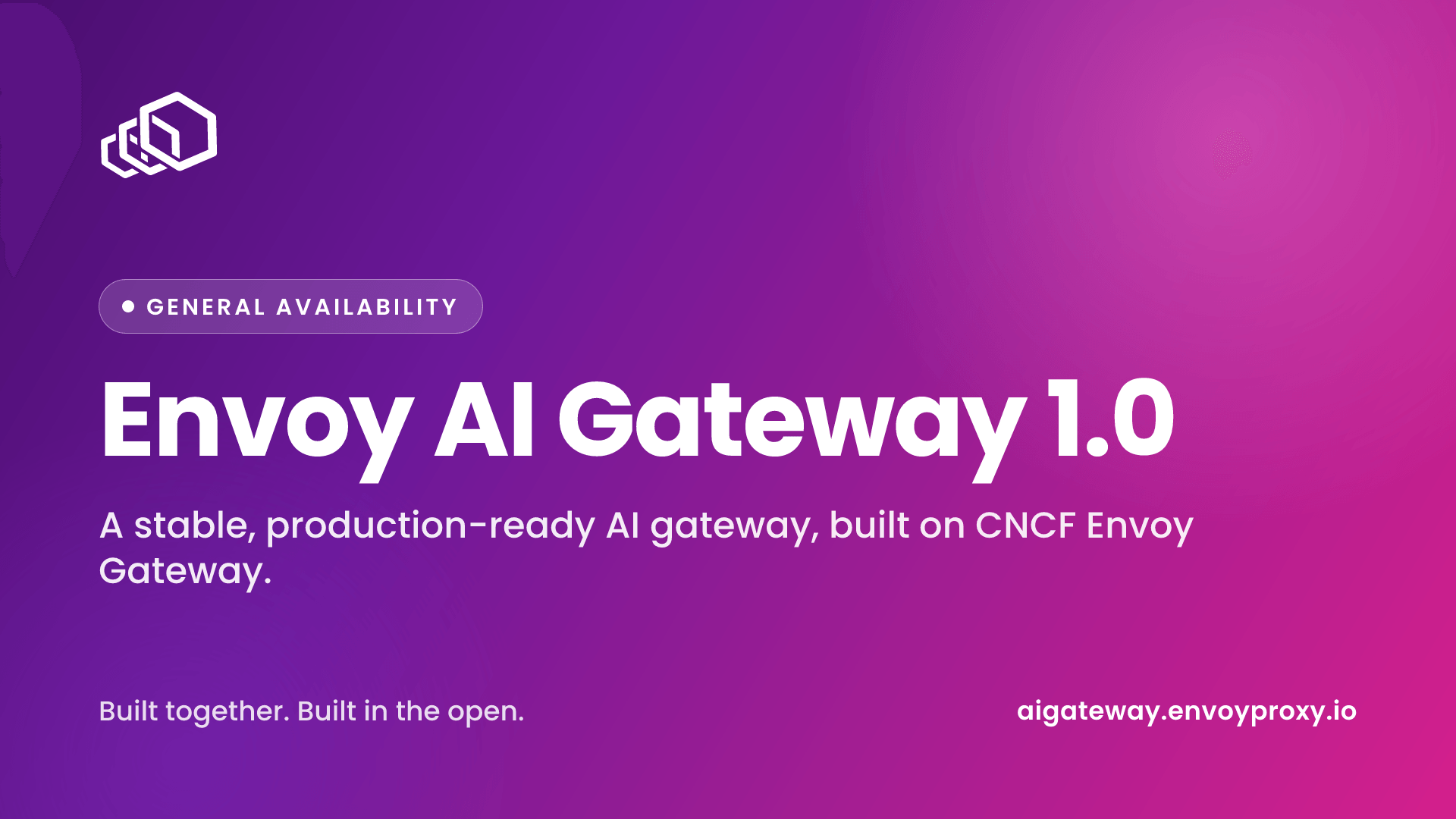 Announcing Envoy AI Gateway 1.0